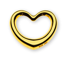 Anhänger 'swinging heart' Gelbgold 750 14 x13mm