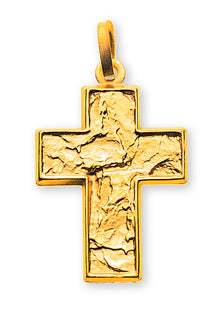 Kreuz Gelbgold 750 H: 20mm