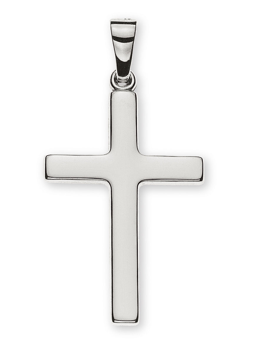 Kreuz Weissgold 750 H: 24mm