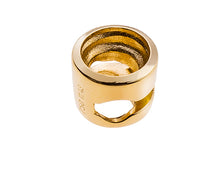 Solitär Anhänger Rohling Zargenfassung Gelbgold 750 1.00ct.