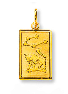 Anhänger Sternzeichen Stier Gelbgold 750 H: 14mm / mit Sternbild