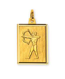 Anhänger Sternzeichen Schütze Gelbgold 750 H: 19mm