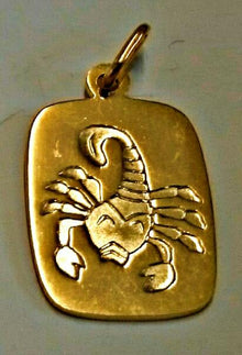 Anhänger Sternzeichen Skorpion Gelbgold 750 H: 16mm