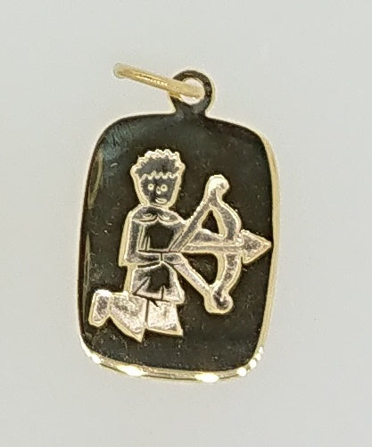 Anhänger Sternzeichen Schütze Gelbgold 750 H: 16mm