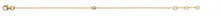 Armband Spiegelanker Gelbgold 750 mit 1 Brill. H SI Zargenfassung