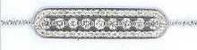 Bracelet Weissgold 750 mit 55 Brillanten H SI ct.
