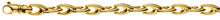 Bracelet Gelbgold 750, V-Form, 6mm