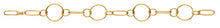 Bracelet Gelbgold 750 poliert