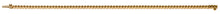 Bracelet Rohling Gelbgold 750 76 Brillanten 4-Griff Fassung