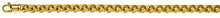 Collier Zopf Gelbgold 750, Handarbeit, halbmassiv, poliert/matt