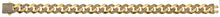 Panzerarmband Gelbgold 375 besetzt mit Zirkonia