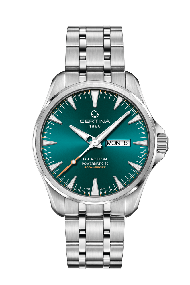 DS Action Day Date Powermatic 80 Grün