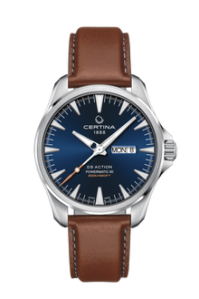DS Action Day Date Powermatic 80 blau
