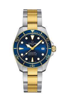DS Action Diver 38mm Powermatic 80 blau