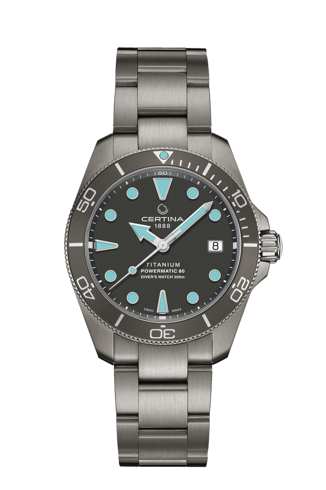DS Action Diver 38mm Powermatic 80 grau