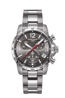 DS Podium Chronograph 1/10 sec grau