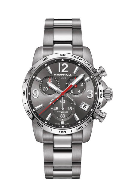 DS Podium Chronograph 1/10 sec grau