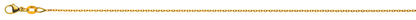 Anker 4-fach geschliffen Gelbgold 750