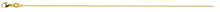 Anker Oval Gelbgold 375 mit Messerschliff