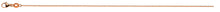 Anker Oval Rotgold 750 mit Messerschliff