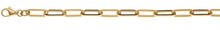 Collier Anker oval Gelbgold 375 6x15x1mm