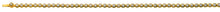 Collier Tennis Gelbgold 750 zargengefasst mit 108 Brillanten H SI ct.