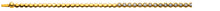 Collier Tennis Gelbgold 750 zargengefasst mit 54 Brillanten H SI ct.