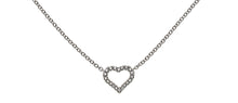 Collier 'Herz' Weissgold 750 mit 20 Brillanten H SI ct.