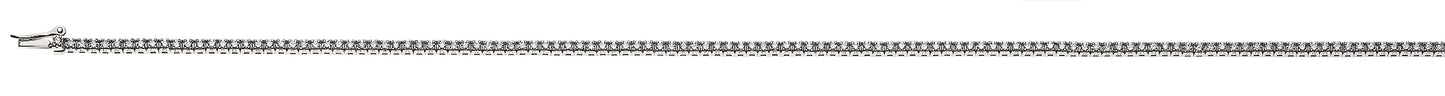 Collier Tennis Weissgold 750 mit Brillanten H SI ct.