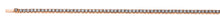 Collier Tennis Rotgold 750 mit 162 Brillanten H SI ct.