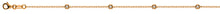 Collier Rotgold 750 mit 11 Brillanten H SI 0ct.