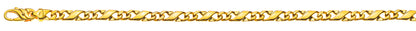 Carrera Collier poliert Gelbgold 750