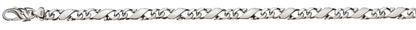 Carrera Armband poliert Weissgold 750