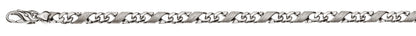 Carrera Armband poliert/satiniert Weissgold 750