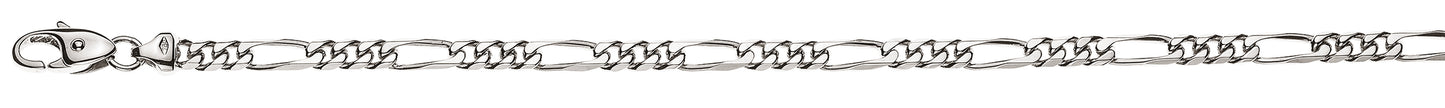 Figaro Collier Weissgold 750