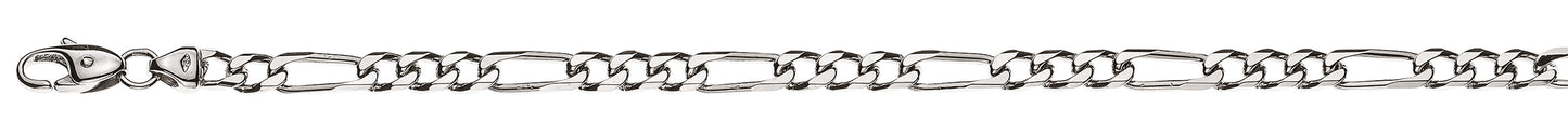Figaro Collier Weissgold 750