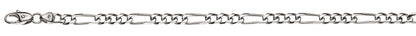 Figaro Collier Weissgold 750