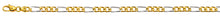 Collier Figaro Bicolor (Gelb-/Weissgold) 750