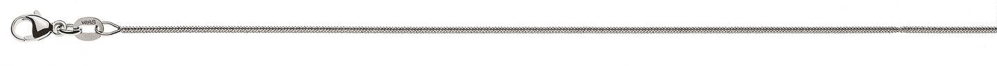 Fuchsschwanz diamantiert Weissgold 750