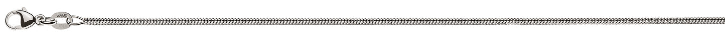 Fuchsschwanz diamantiert Weissgold 750
