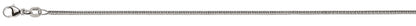 Fuchsschwanz diamantiert Weissgold 750