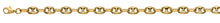 Collier Schiffanker Gelbgold 750 poliert, 6mm