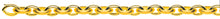 Collier Navette Gelbgold 750 Handarbeit satiniert/poliert