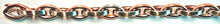 Collier Navette Bicolor (Rot-Weissgold) 750 Handarbeit satiniert, Carré-Draht, (Roségold 4N)