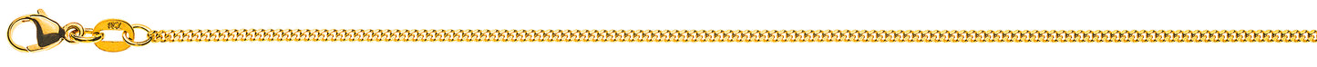 Panzer geschliffen Gelbgold 585
