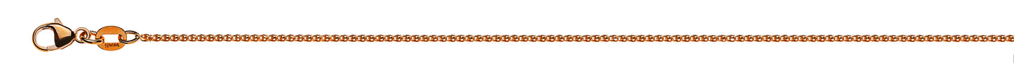 Zopf Rotgold 750 diamantiert
