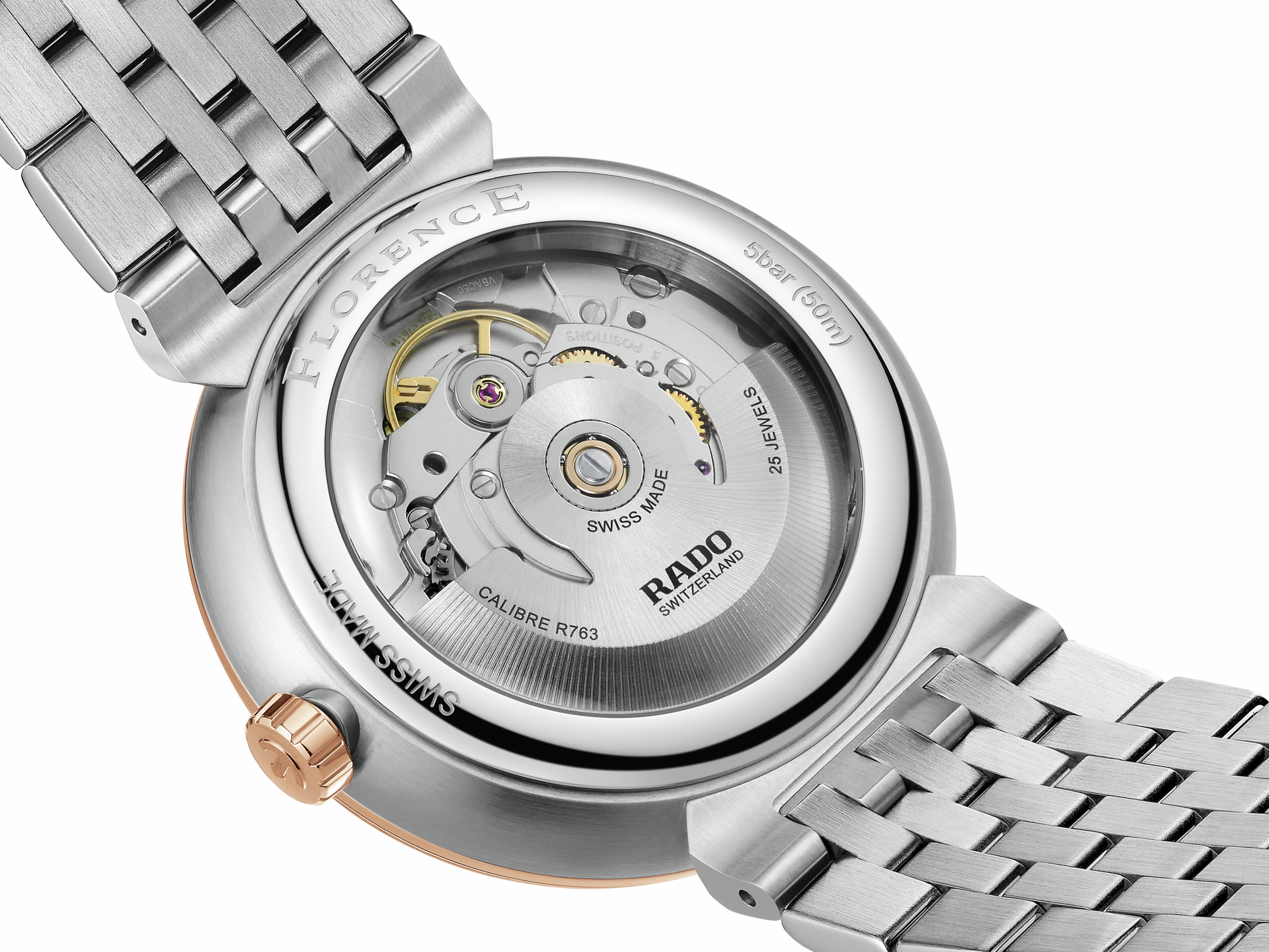 L Uhr Flor.Clas.weiss,grau-R48903103