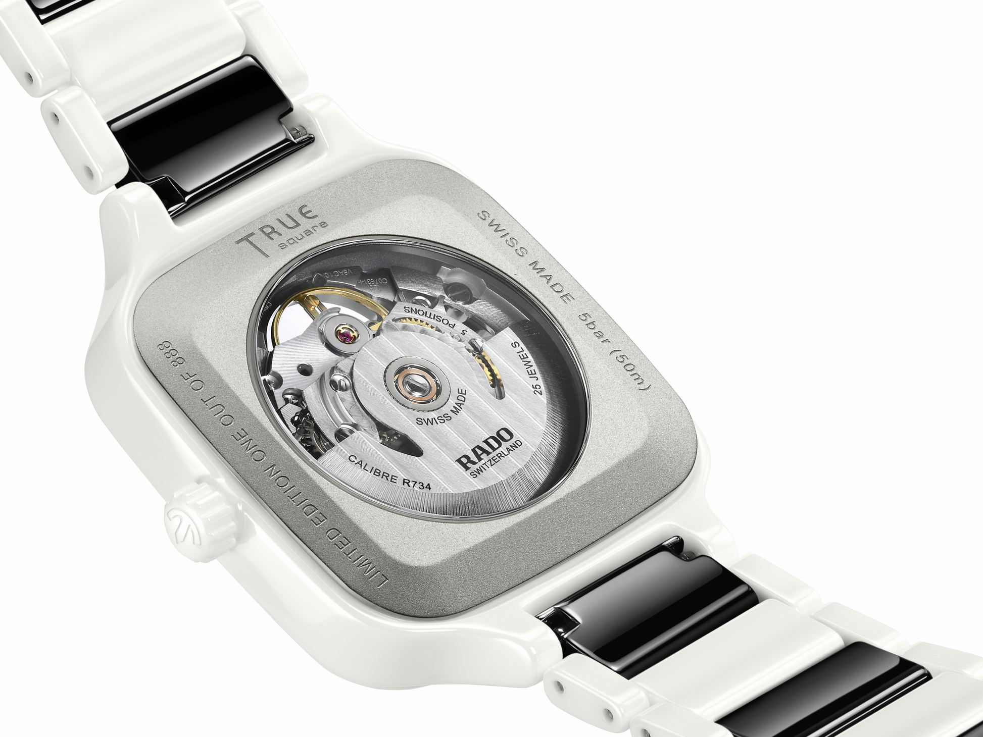 L Uhr Rado True Square OpenH,J-R27073752