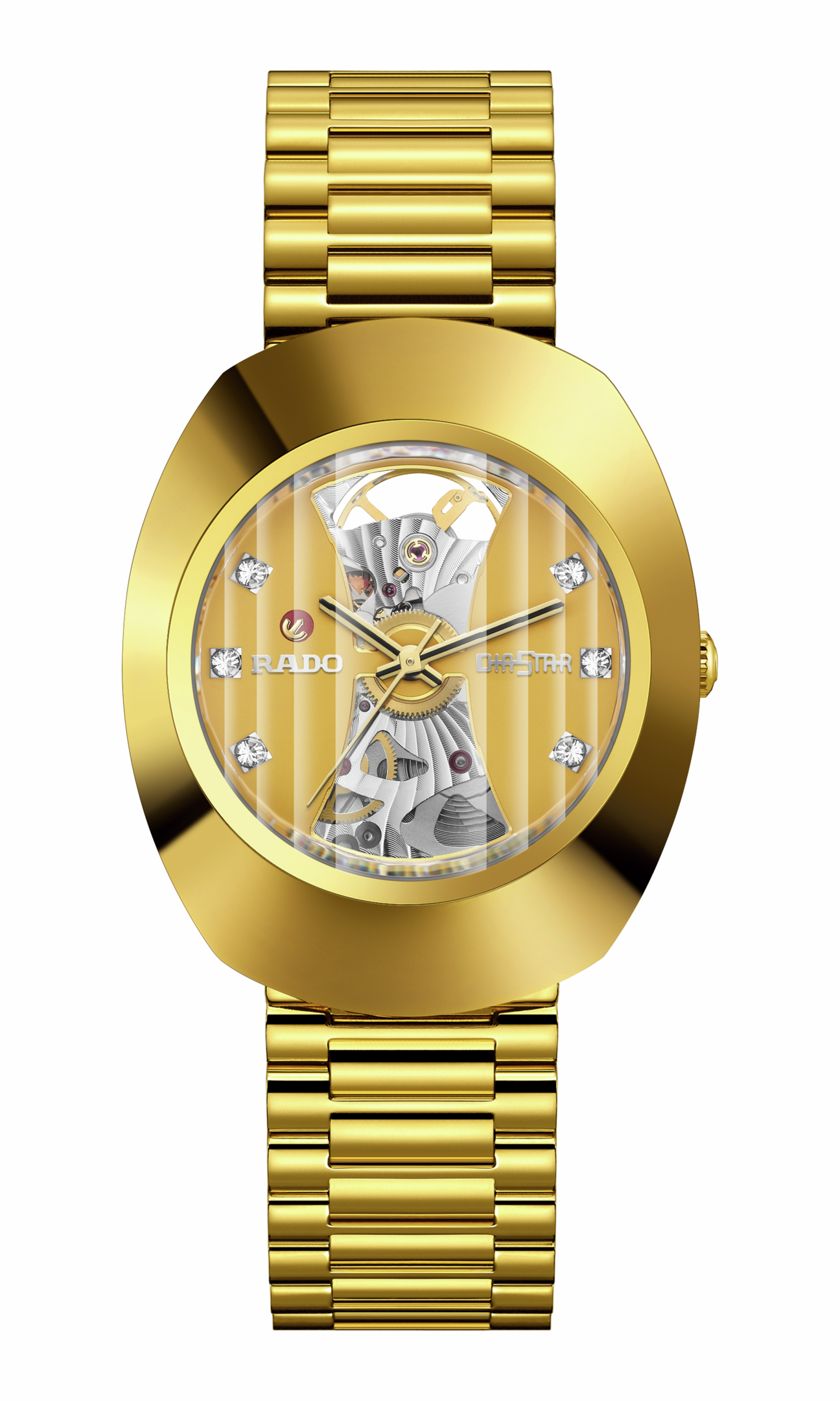 L Uhr Original OpenHeart gelb-R12064263