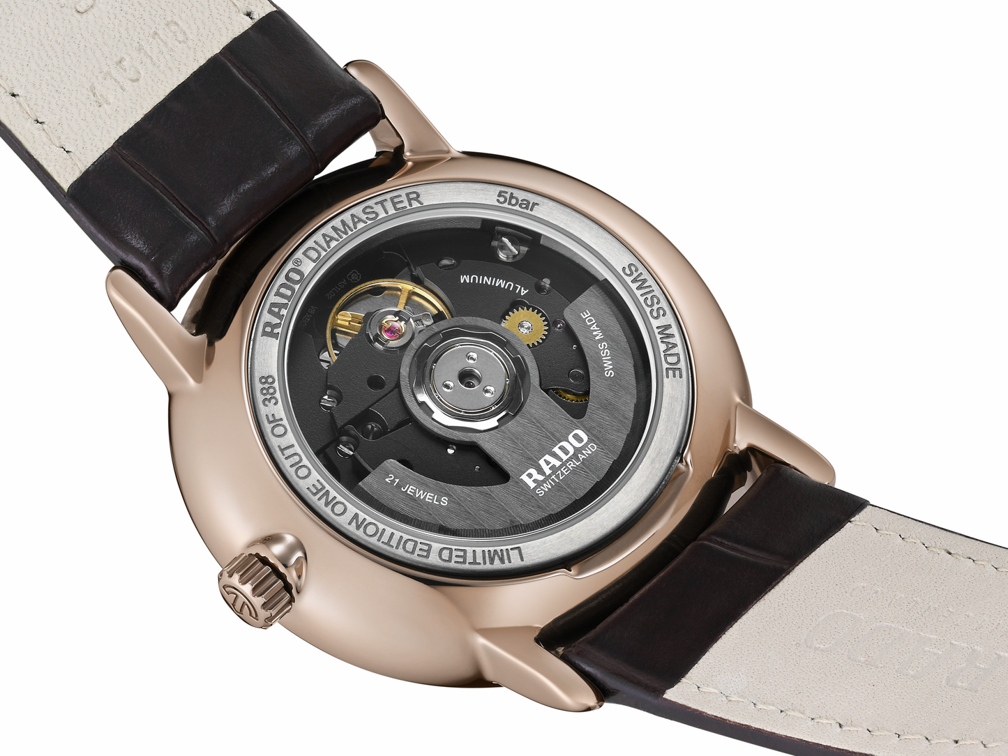 XL Uhr DiaMaster Thinl. rosa-R14068186